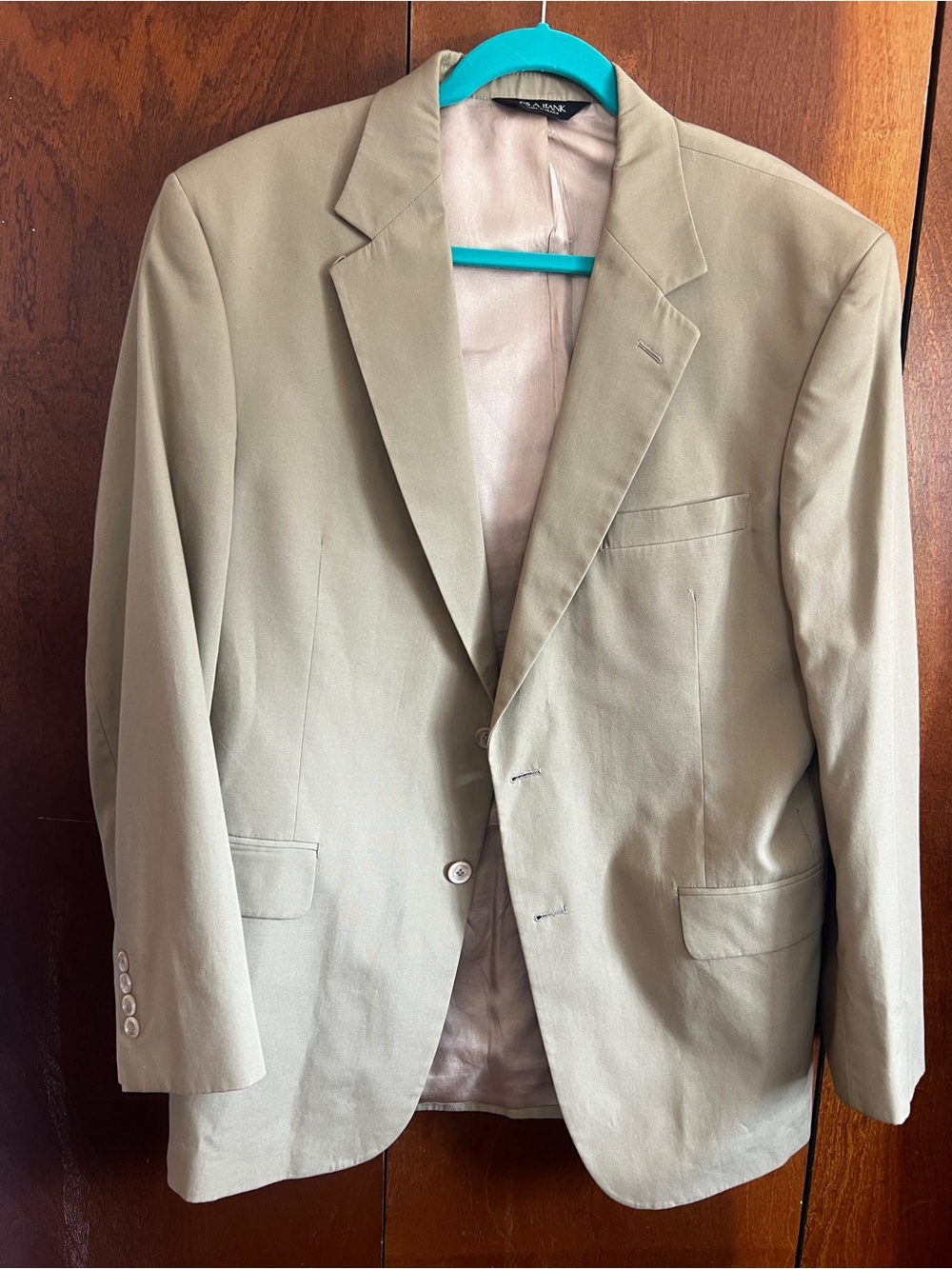 Jos. A. Bank Men's Light Khaki Sport Coat size 42 Regular